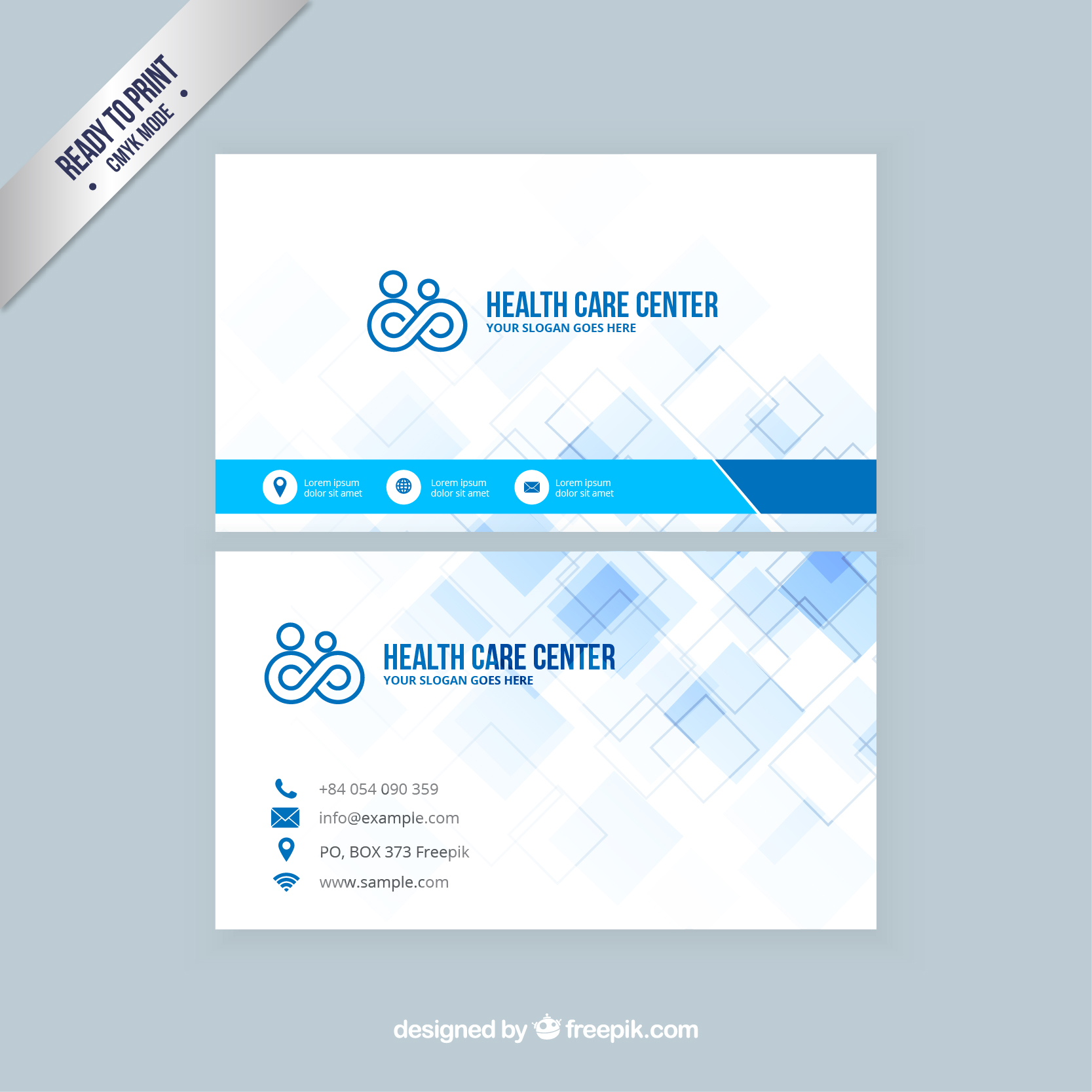 wellness business card template free download
