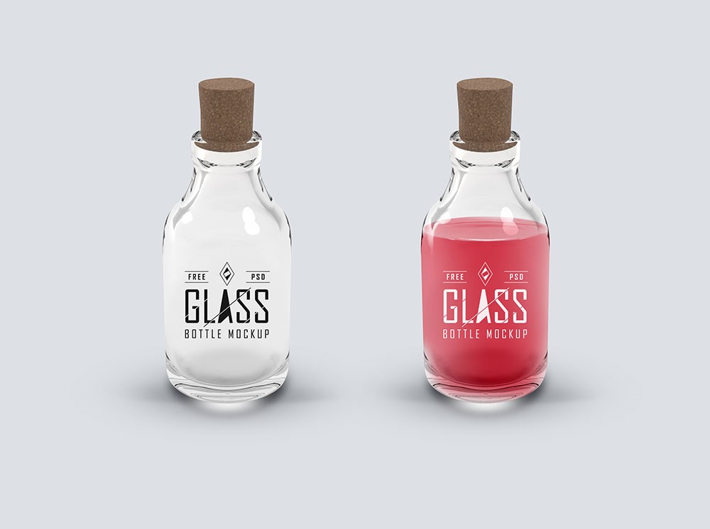 Download Glass-Bottle-Mockup • Online Logo Maker's Blog